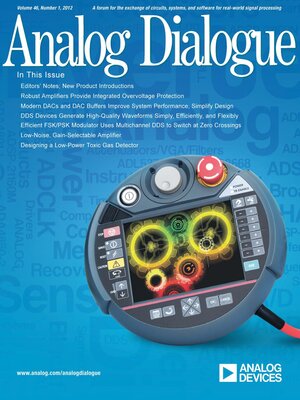 cover image of Analog Dialogue Volume 46, Number 1